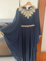 Abiye Abendkleid mit Chiffon Nachtblau tesettür Kleid Abaya Hessen - Dietzenbach Vorschau