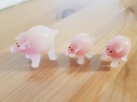 Glücksschwein Schweinchen Schweine Glas Miniaturfiguren Figuren Bayern - Bayreuth Vorschau