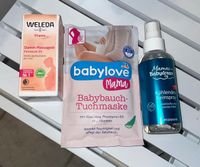 Damm-Massageöl, kühlendes Beinspray und Babybauch-Tuchmaske Nordrhein-Westfalen - Leverkusen Vorschau
