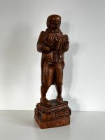 DER BÜCHERWURM Skulptur Holz Handgefertigt Holz Braun Deko Antik Brandenburg - Potsdam Vorschau