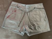 Maje Leder Short Silber 40 Neu Altona - Hamburg Bahrenfeld Vorschau