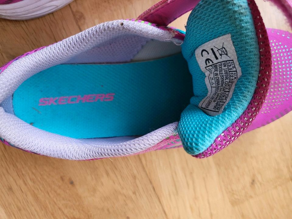 Blinkende Skechers Pink Türkis, Gr. 31 in Frankfurt am Main