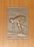 1940 Bronze - Plakette aus Schweden / Sverige (Leichtathletik) Dresden - Striesen-Süd Vorschau