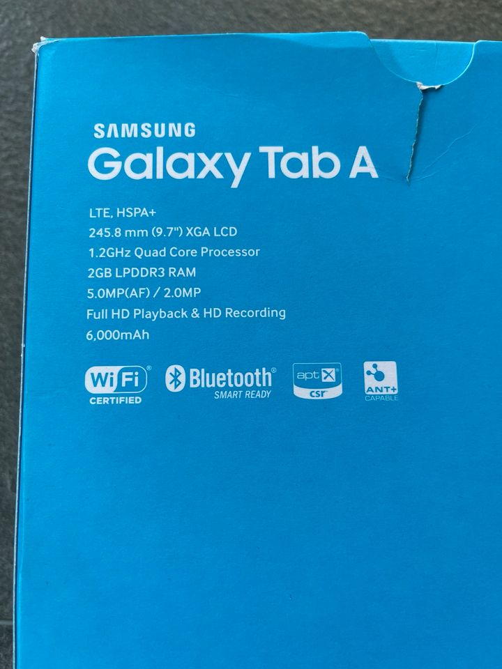 Samsung Galaxy Tab A SM-T555 16 GB unbenutzt in Vechelde