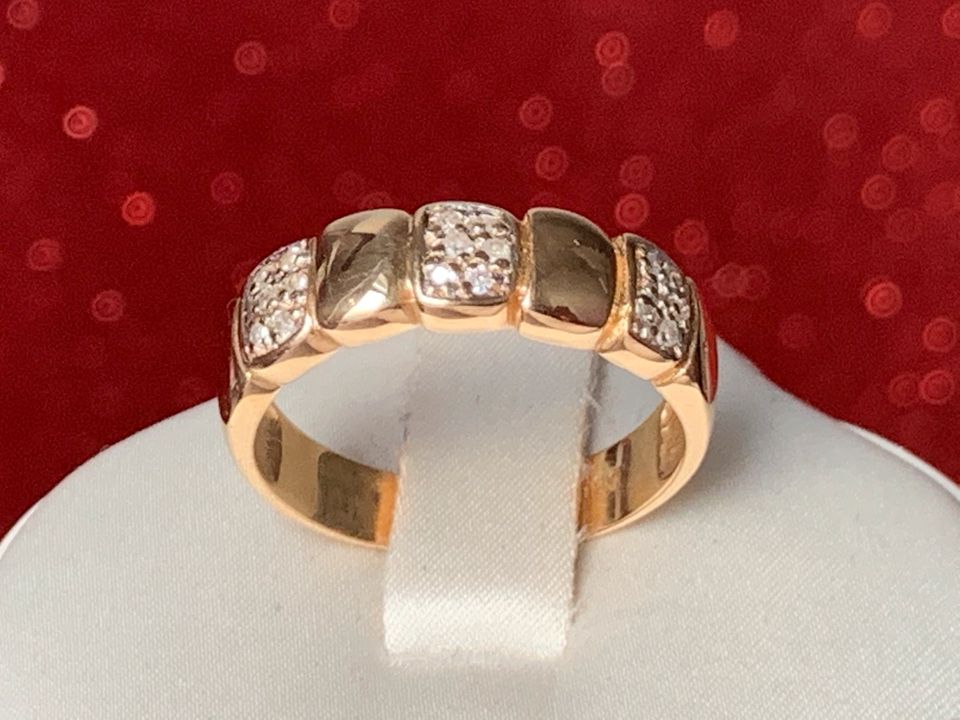 Brillantring 585 Gold 14K Solitär 0,55Ct Diamant Verlobungsringe in Berlin