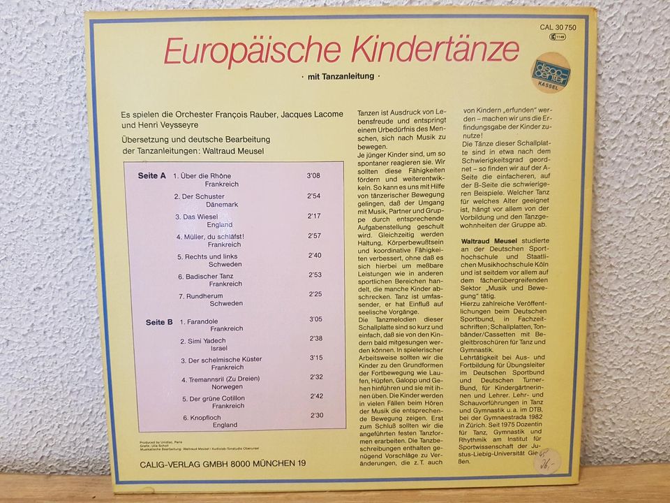 EUROPÄISCHE KINDERTÄNZE AUF VINYL in Dortmund