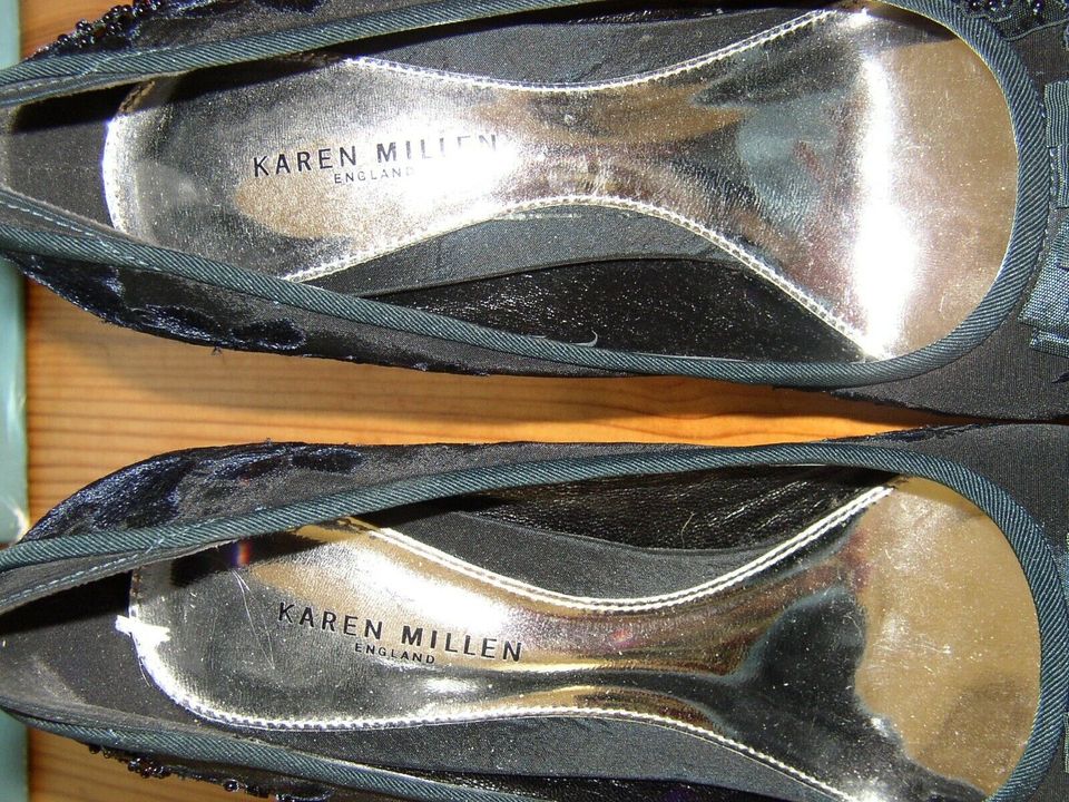 Karen Millen Gr. 37,5 38 *NEU* Pumps Schuhe Highheels dunkel blau in Berlin