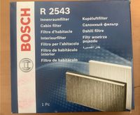 Auto Innenraumfilter Bosch R 2543 VW Audi Skoda Nordrhein-Westfalen - Neuss Vorschau