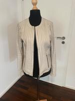 Lederjacke, Milestone, creme, 42 Hessen - Wiesbaden Vorschau