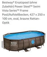 Bestway Pool 427x250x100 cm Bayern - Obersüßbach Vorschau