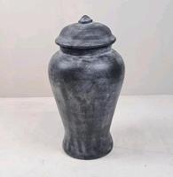 Vintage Keramik Vase mit Deckel handgefertigt Ginger Jar Hessen - Hohenahr Vorschau