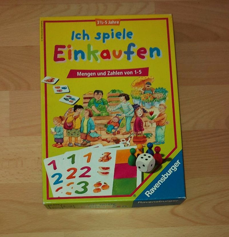 Ravensburger Ich spiele Einkaufen Mengen Zahlen 1 bis 5 in Dresden