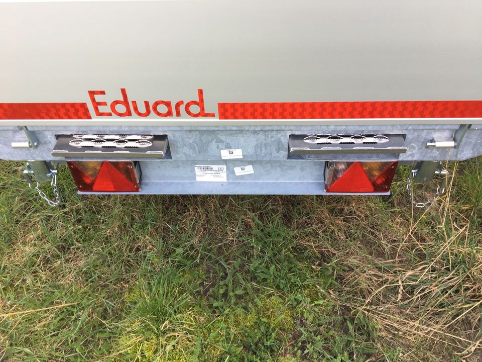 PKW Anhänger 3-Seitenkipper Eduard 311x160x30 cm 3,0 t Alu-Rampen in Brockum
