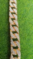 Goldfarbenes armband im kubanischen Stil mit Kristallen Kreis Pinneberg - Pinneberg Vorschau