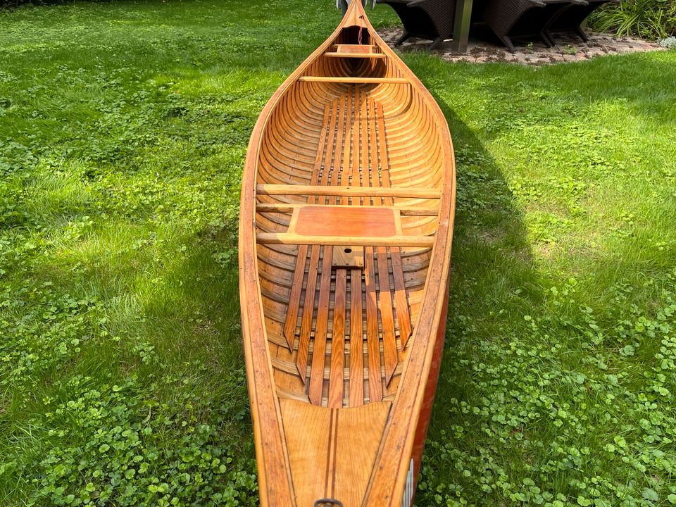 Kanu aus Holz, Länge 4,80m in Dresden
