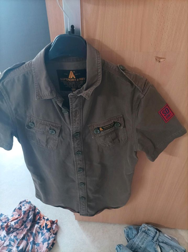 Superdry army Hemd in Waren (Müritz)