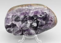Mineralien Edelstein – 1 Amethyst rundum glanpoliert Uruguay 635g Sachsen - Rochlitz Vorschau