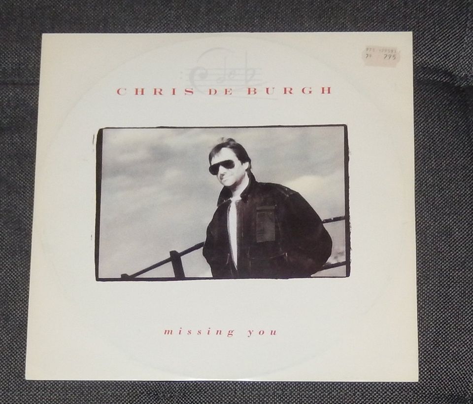 Chris de Burgh – Missing you LP Schallplatte Vinyl 1988 in Karlsbad