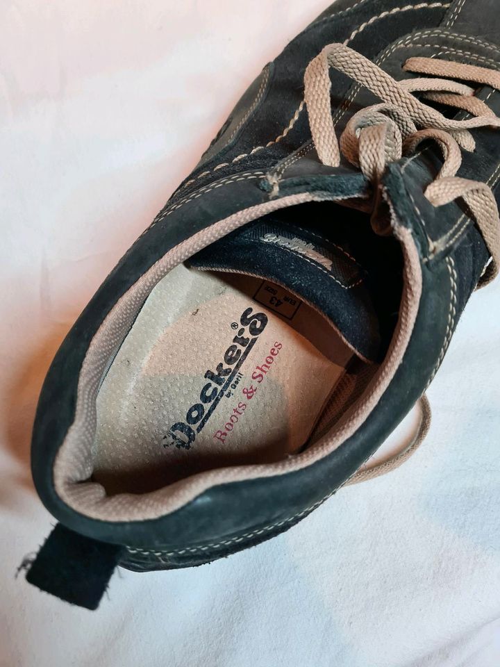 Dockers Sneaker graugrün Gr. 43 sehr gut erhalten in Lauf a.d. Pegnitz