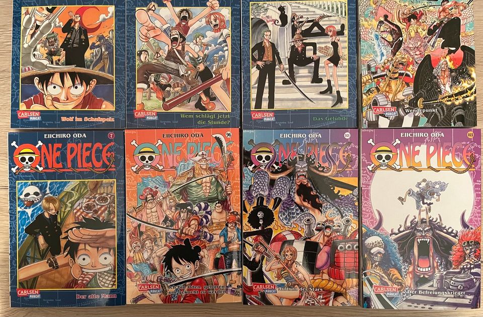 One piece Manga Bände 1-7, 96 und 101-103 in Bremen