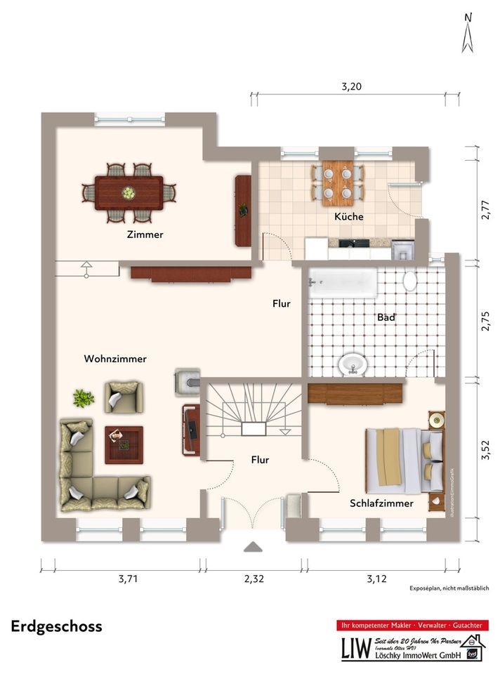 OSTSEE-Kauf//Oldenburg/Holst./top Wohnen/Zentrum/ Wohnfl 115 m²/Grdstck ca. 220 m²/Neuer Preis/VHB 225.000 EUR in Oldenburg in Holstein