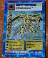 Digimon Karte HerculesKabuterium 1. Edition 1999 Holo / Glitzer Niedersachsen - Lamspringe Vorschau
