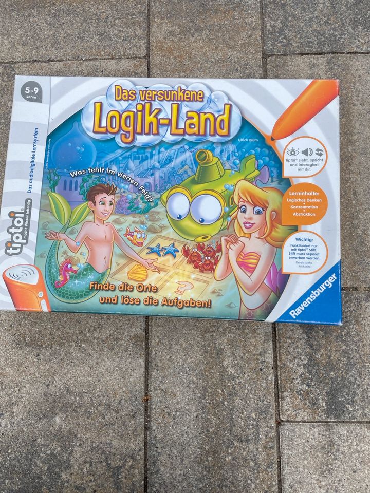 Tip Toi Das Versunkene Logik Land Spiel in Kiel