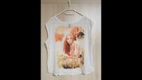Amisu Shirt, weiß mit Bild, Größe M Hessen - Ebersburg Vorschau