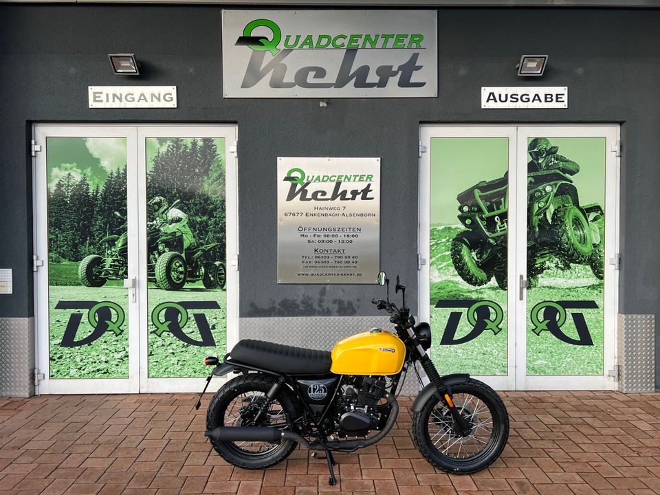 Brixton Cromwell 125 ABS Motorrad in Enkenbach-Alsenborn