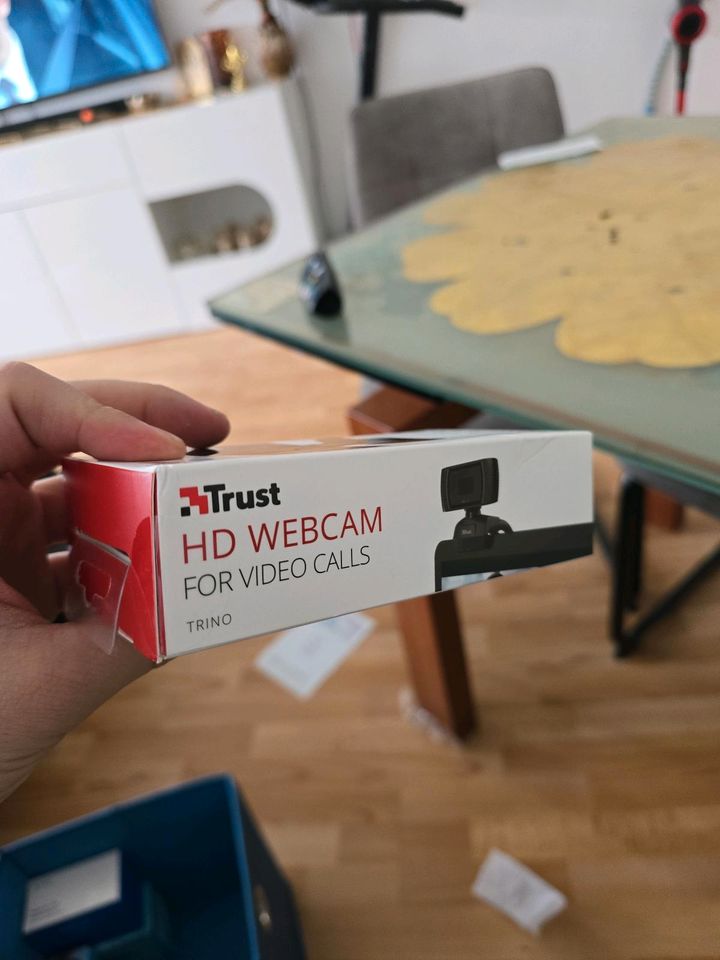 Trust Trino HD Webcam mit Mikrofon, 1280 x 720, 30 FPS, PC Kamera in Bielefeld