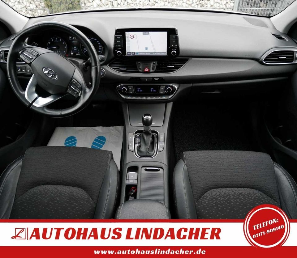 Hyundai i30 1.4 T-GDI DCT Premium I Teilleder I LED in Schwäbisch Gmünd
