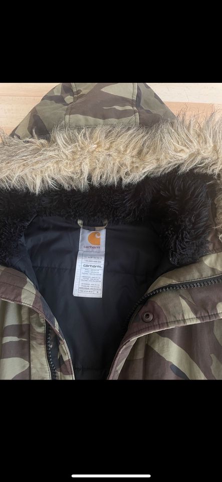 Carhartt Camouflage Tarn Parka Jacke Winter GR. M in Finsterwalde