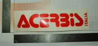 ***** A C E R B I S  ***** ITALIA  Aufkleber Schriftzug Nr. 22/05 Bayern - Farchant Vorschau