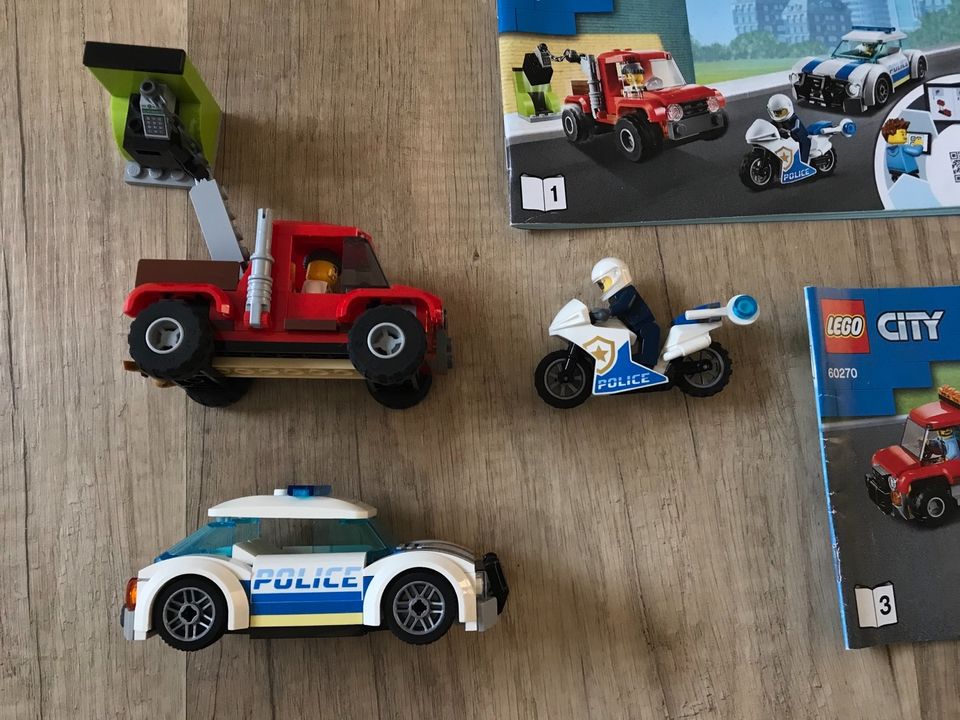 Lego City Action 60270 Polizei Steinebox Verfolgung Diebstahl TOP in Hamburg