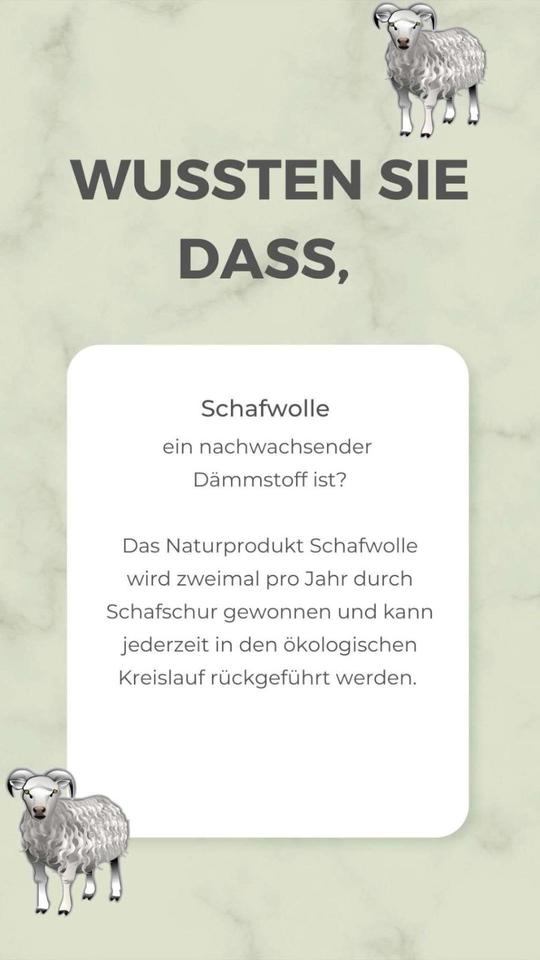 Isolena 100% Schafwolldämmung - für Camper-, Van und Tiny Häuser in Oelsnitz / Vogtland