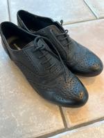 Schwarze Schnürschuhe Schuhe Gr. 40 Nordrhein-Westfalen - Kempen Vorschau