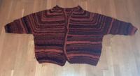 orange / braune Strickjacke für Damen * handmade * oversize * neu Baden-Württemberg - Igersheim Vorschau