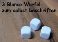 3 Blanco Würfel Blanko ohne Aufdruck selbst gestalten plotten DIY Rheinland-Pfalz - Sankt Julian Vorschau