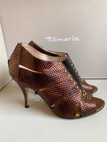 WITTNER Leder Sandaletten 39 Gold Metallic Tanzschuhe High NEU! Niedersachsen - Stadthagen Vorschau