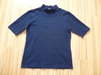 Shirt, Kurzarmshirt, gerippt COSTES L 38-40  blau-schwarz Niedersachsen - Nordhorn Vorschau