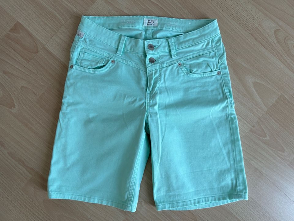 s.Oliver ABBY Shorts Damen Gr. 34 regular fit mintgrün NEU in Dillingen (Saar)