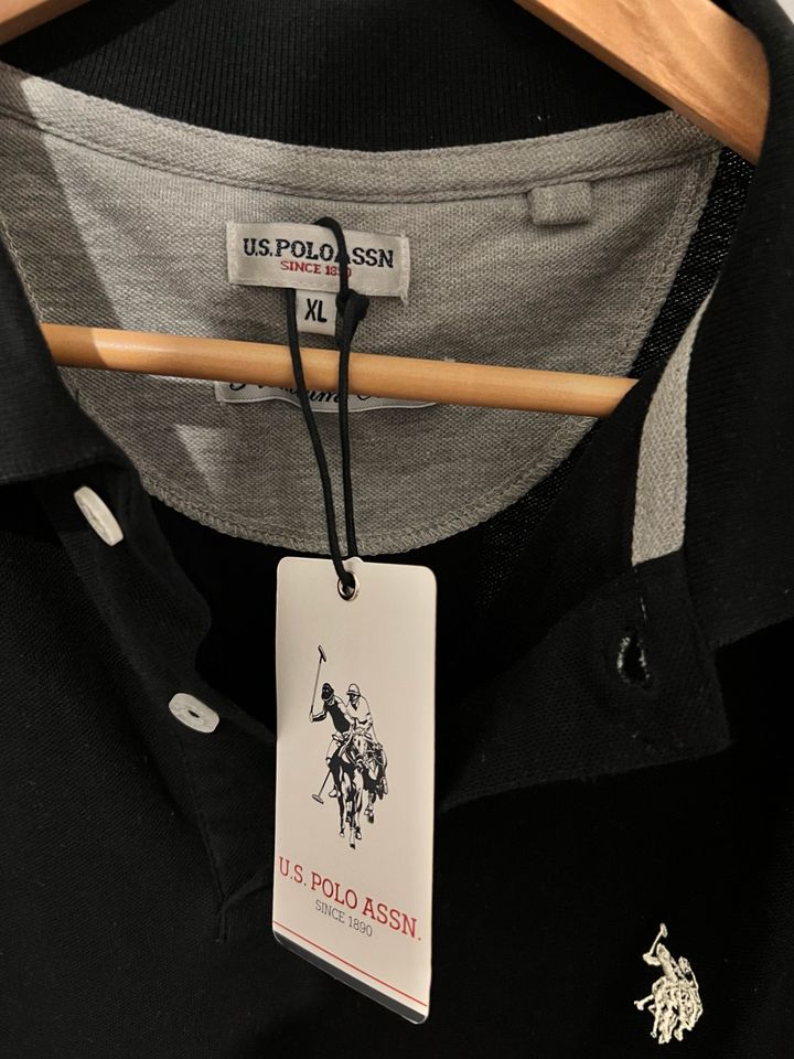 Shirt U.S. Polo Assn.  XL schwarz NEU in Hochheim am Main