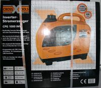 Inverter - Stromerzeuger Cross Tools CPG 1000 INV NEU / OVP Rheinland-Pfalz - Bad Kreuznach Vorschau