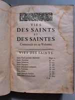 Les Vies des Ss Peres des Deserts, Paris 1647 Simmern - Westerwald Vorschau