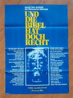 UND DIE BIBEL HAT DOCH RECHT (2) - Kinoplakat A1 - Gefaltet- 1977 Hessen - Bensheim Vorschau