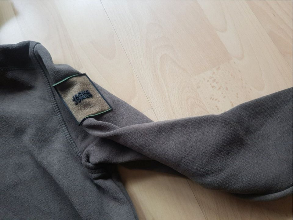 Jack&Jones Hoodie Pullover Olive Grün Gr.164 Top in Hetlinger Neuerkoog