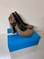 Neu Damen Pumps High Heels khaki braun Gr 39 Bielefeld - Sennestadt Vorschau