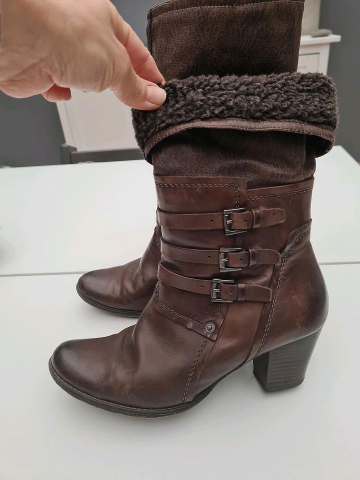 Tolle Lederstiefel von Bonita in Aldenhoven