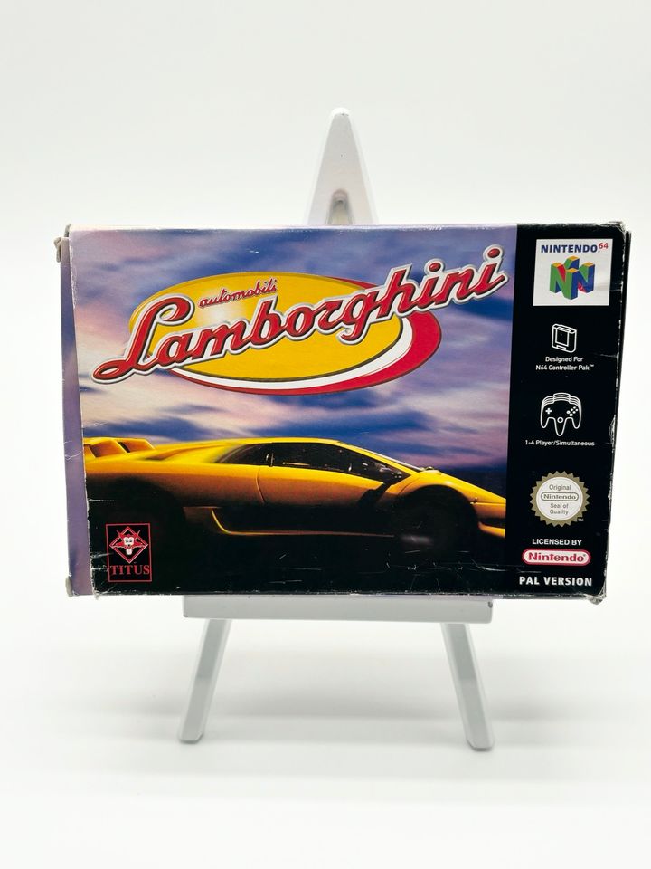 Nintendo 64 N64 OVP Spiel Lamborghini in Filderstadt