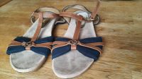 Tom Tailor Sandalen blau/braun Bayern - Pentling Vorschau